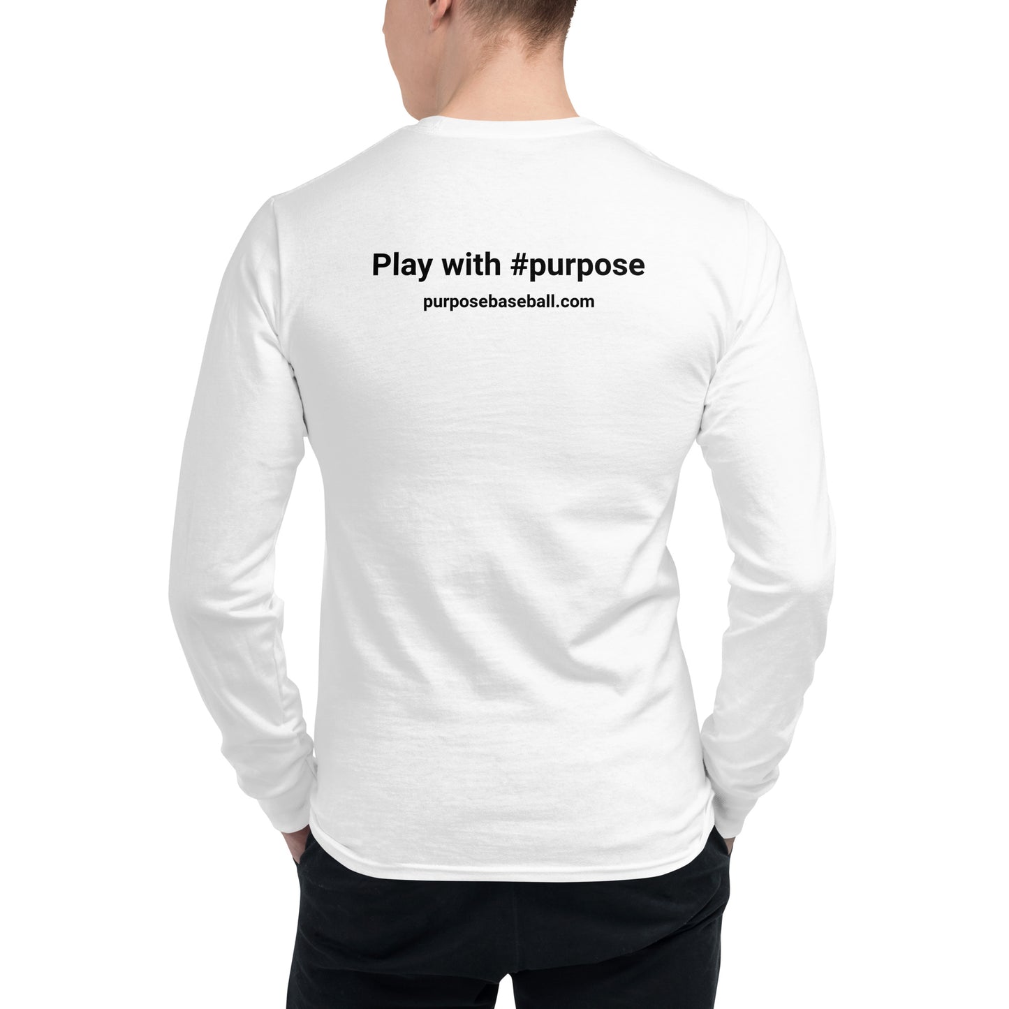 Play with #purpose long sleeve White